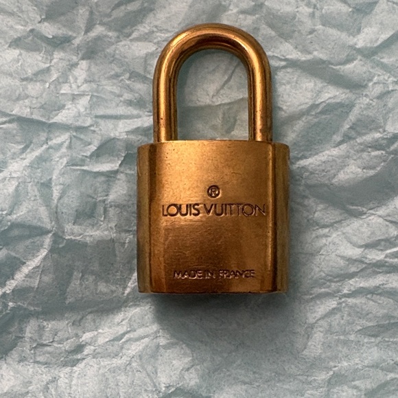 Louis Vuitton Brass Padlock with Key - Picture 4 of 12